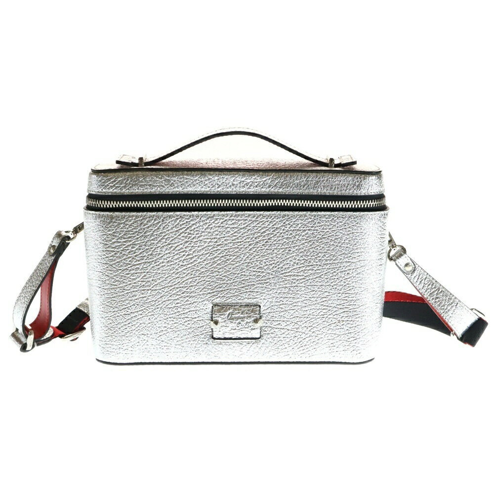 CHRISTIAN LOUBOUTIN KYPIPOUCH Handbag Shoulder Bag Silver